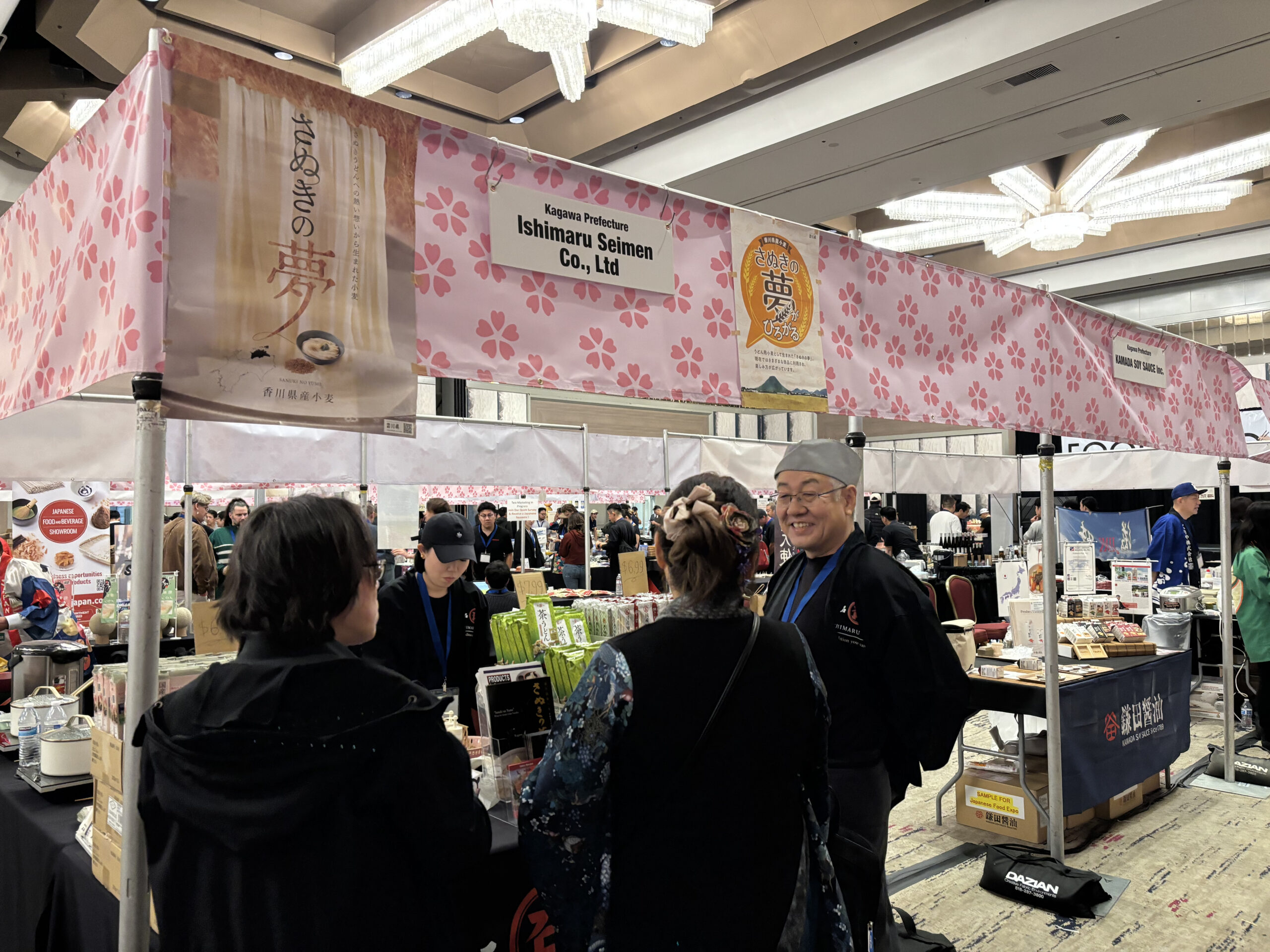 【LA発】讃岐うどん・だし醤油が米ロサンゼルスで快挙！「Japanese Food Expo」で香川県産品が物販売上トップクラスを記録、現地スーパー進出も決定